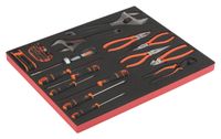 Bahco Foaminlay Fit&Go 3/3 avec pinces et tournevis - 16 pièces - FF1A129