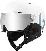 Bollé Might Visor skihelm, unisex, offwhite mat/Brown Gun Cat.2, medium 55-59 cm