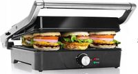 Aigostar Elektrische Grill/Toaster, 2000W, zilver - Model SAM