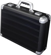 Juscha Laptop koffer Alumaxx Venture aluminium zwart mat