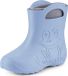 Ladeheid LA-CA-FrogWinter Bottes de pluie pour enfants - Caoutchouc - avec doublure intérieure - EVA - Doublure intérieure lavable - Bleu clair - 28/29