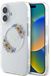 Guess Flowers Wreath Serie - Transparante Beschermhoes - MagSafe Technologie - Voor iPhone 16 Plus