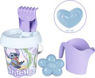 Smoby - Stitch Strandemmer met accessoires - Disney - Lilo & Stitch - Blauw/Paars