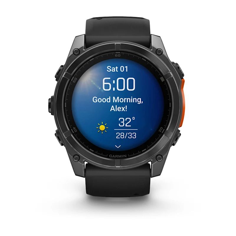 Garmin Fenix 8 51mm AMOLED Smartwatch - Slate Gray/Black