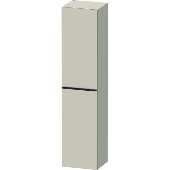 Duravit D-Neo Hoge Kast 40x36x176cm Linksdraaiend Taupe Mat