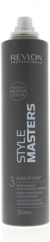Revlon STYLE MASTERS PURE STYLER STRONG HOLD NON-AEROSOL HAARSPRAY HOLD 3 - LOOK NATURAL 325ML