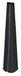 Bikain BI013PR-Premium beschermhoes voor parasols waterdicht en extreem robuust, zwart, 190 x 96 cm