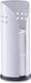 Zeller Make up spiegel - vrijstaand - 3x vergrotend - wit - 15x26 cm