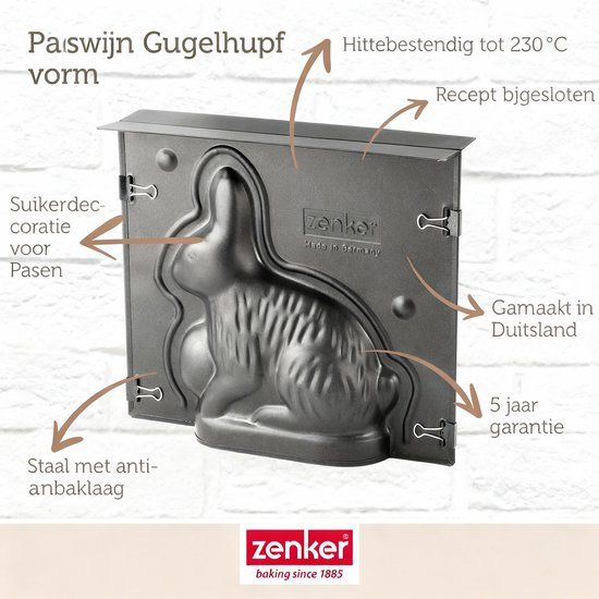 Zenker 9100 Cakevorm 1 stuk(s)