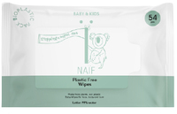 Naïf Plastic Vrije Billendoekjes - 54 stuks