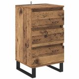 vidaXL Dressoir Oud hout Bewerkt hout