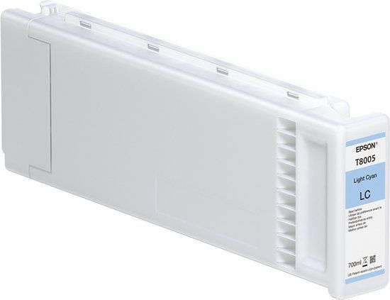 Epson Singlepack Light Cyan T800500 UltraChrome PRO 700ml single pack / Lichtyaan