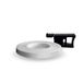 Quattroerre 10289 Wheelstrepen, Silver Race, 7 mm x 7 mm
