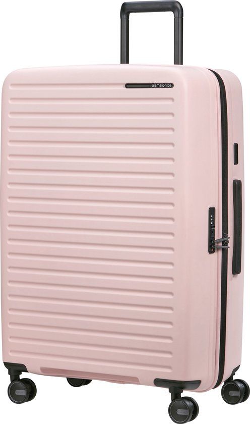 Samsonite Restackd Spinner 75/29 - Rose - Hardcase - 109L - 4 Wielen - TSA Slot