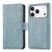 imoshion Hoesje - Geschikt voor Apple iPhone 18 Pro / 17 Pro - Luxe Bookcase - Lichtblauw