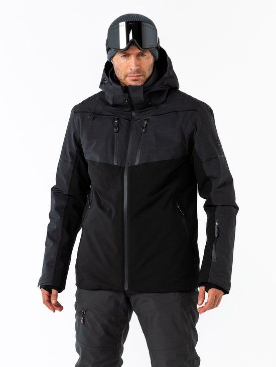 FALCON Beryl Ski Jas Heren Zwart