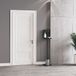 Homemania HOMESRV-43 Pure dispenserhouder, zwart, 30 x 30 x 140 cm