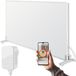 Vultec Infrarood Verwarmingspaneel P800T - 800 Watt met Wifi thermostaat - Elektrische verwarming - Vrijstaand - verplaatsbaar - plafond - Wit