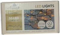 Anna's Collection Kerstverlichting LED Ivy - 50 leds - 375 cm - warm wit - dimmer