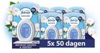 Ambi Pur / Febreze Luchtverfrisser - Katoen Bloesem - Badkamer - 5 stuks