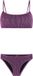 Protest PRTJag - Bralette bikini set Dames - Clipsluiting - Uitneembare vulling - Normale pasvorm - Medium dekking - Zwart