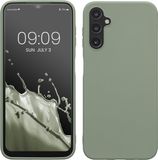 kwmobile telefoonhoesje geschikt voor Samsung Galaxy A14 5G - Back cover in grijsgroen