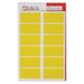 Blick Blik Blik etiketten (25 x 50 mm, voordeelverpakking) 320 stuks geel