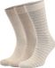 Suitable Sokken 3-Pack Print Ecru - Maat 42-46 - Heren - Halfhoge sokken