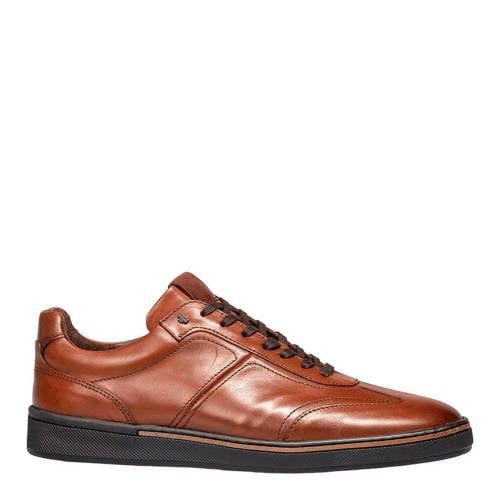 Floris van Bommel Bora 01.06 leren sneakers donker cognac