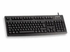 Cherry Colored standard PC keyboards G83-6105, English (UK), black