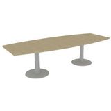 Quadrifoglio Vergadertafel Tonvormig lengte 280 cm
