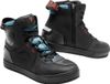 Rebelhorn Vandal 2 Motorschoenen Zwart/blauw/rood Leer Maat 38
