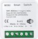 BELIFE Slimme mini inbouwschakelaar | Smart Switch | Wifi Relay Switch