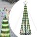 VidaXL LED-kerstboom 275 LEDs Kleurrijk 180 cm