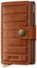 Secrid Miniwallet Emboss Lines Creditcardetui 6cc 10.2 cm RFID (cognac+)