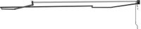 vidaXL Electric Awning Frame 4 x 2 m Anthracite Powder-coated Aluminium