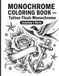Monochrome Tattoo Flash Coloring Book
