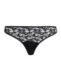 Hanro String 'French Lace' zwart