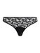 Hanro String 'French Lace' zwart