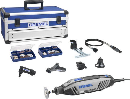 Dremel 4250 Multitool - Platinum Editie - 175W - Incl. 128 Accessoires en 6 Hulpstukken