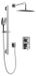 HSK Doucheset Softcube 2.25 met ronde wandarm en inbouwthermostaatkraan