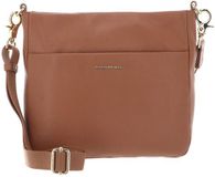 Mandarina Duck Mellow Leather Crossover Bag Pecan Nut Lichtbruin