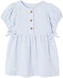Vertbaudet Jurk voor babymeisjes met geborduurde details