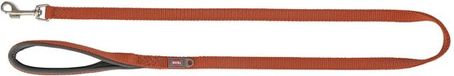 Trixie Premium Hondenriem - Robuust Singelband 100x2.5 cm - Roest - Nylon/Textiel - Hond