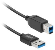 EKON 2 meter lange datakabel voor printers en monitoren, USB A 3.0 naar USB B