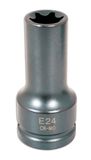 Laser 4562 krachtdopsleutelinzetstuk, E24, 3/4 inch aandrijving