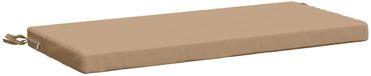 vidaXL Coussin de banc SOEST 100% Polyester Sable 80 x 40 x 5 cm