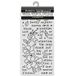 Stamperia Thick Stencil for Scrapbooks, Albums, Cards, Bullet Journals, and More, Flexible Material, Easy to Clean, Perfect for Crafts and Gifting (Secret Diary, Butterfly and Flower)
