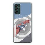 ERT GROUP mobiel telefoonhoesje voor Samsung M13 4G Marvel Captain America 013 TPU