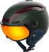 Bollé V-Line Carbon Skihelm met vizier | Forest Matte | Photochromic Phantom Fire Cat. 1-3 | Maat: 52 - 55 cm